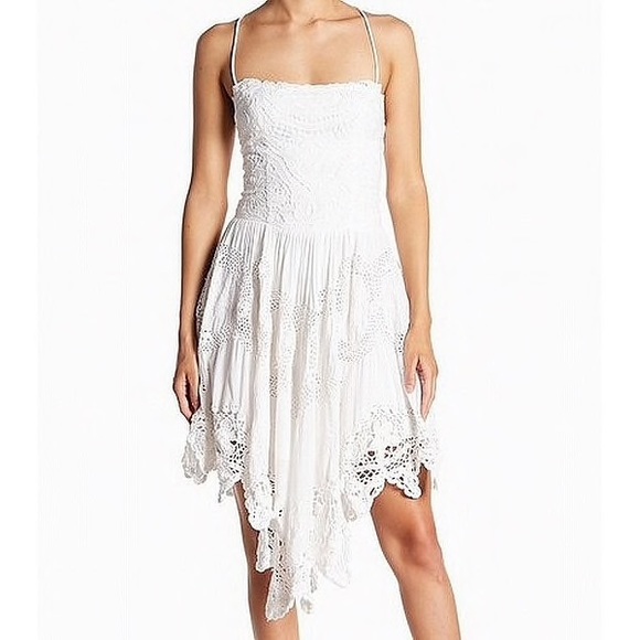 Free people white dress love to love you dress - Picture 6 of 6
